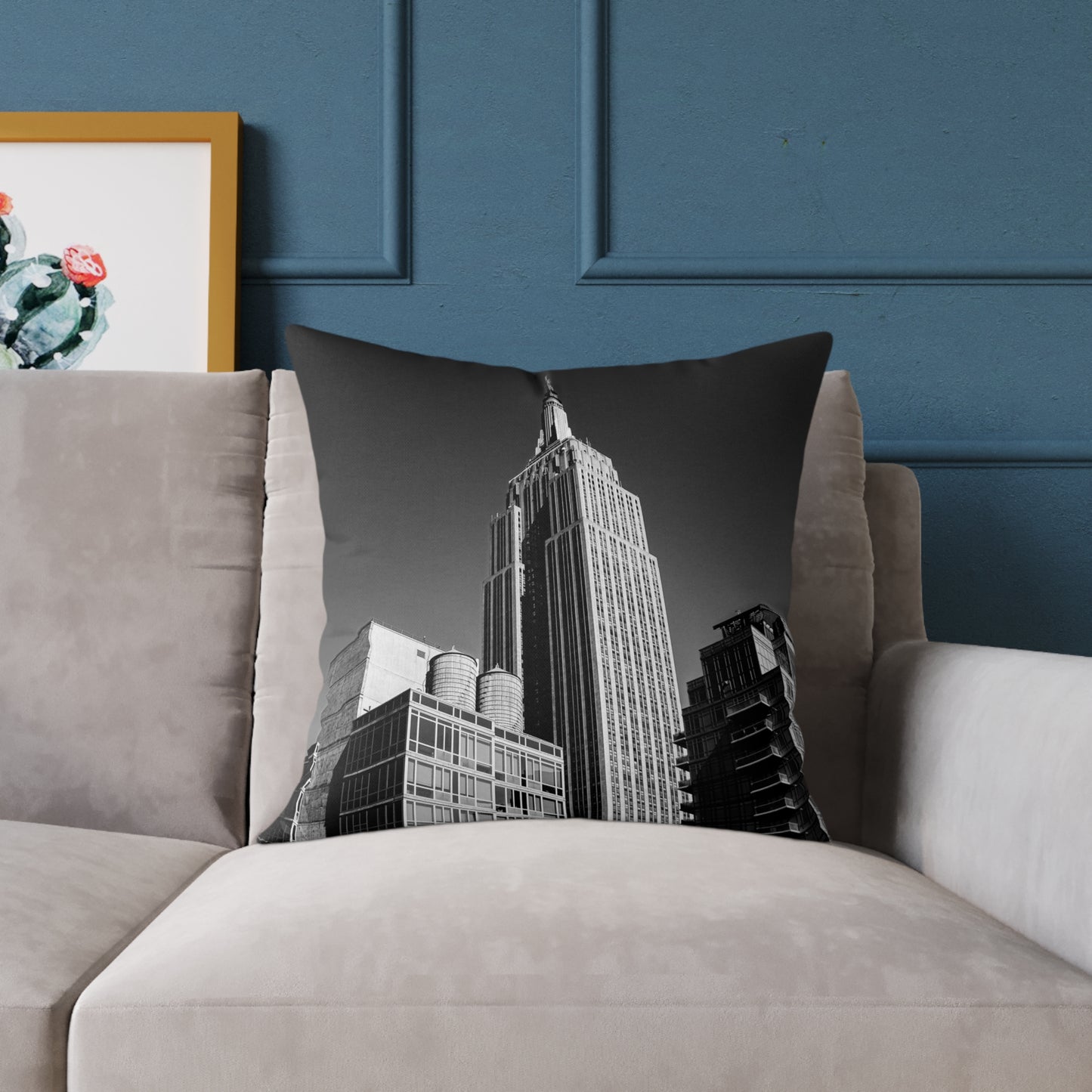 B&W NYC No. 4 Pillow