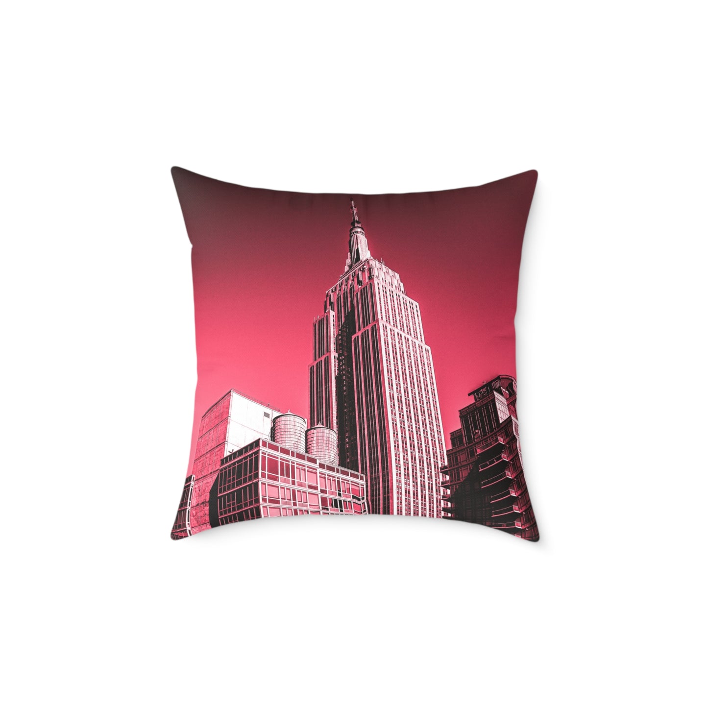 Pink NYC No.4 Pillow